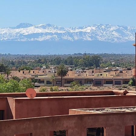 マラケシュAppart Vue Piscine Et Montagne Marrakechアパートメント エクステリア 写真